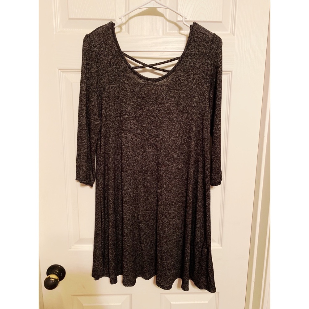 Dark Grey Dress
